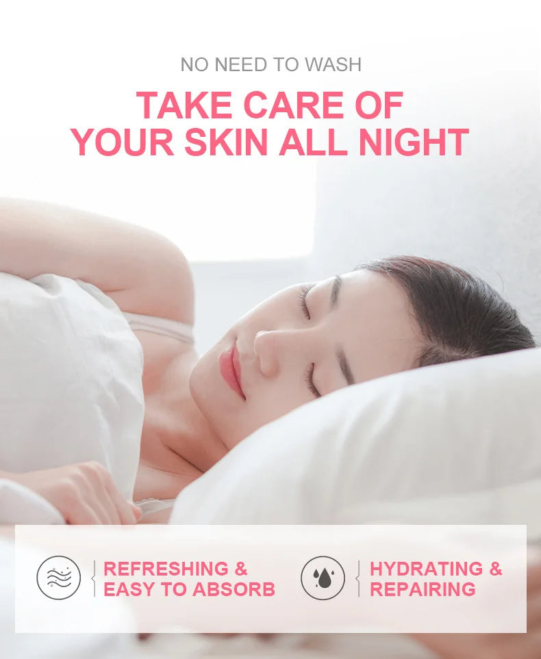 LAIKOU - Máscara Facial Hidratante e Reafirmante para Dormir